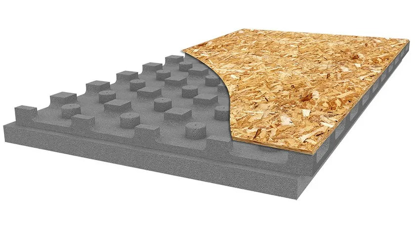 Panel de aislamiento ventilado con tablero WINPOR