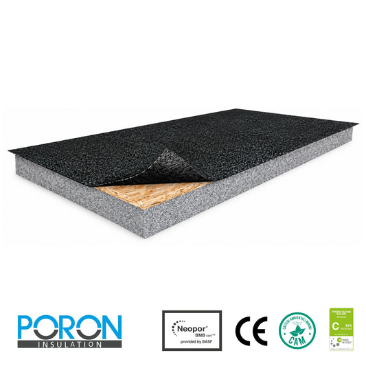 Panel de aislamiento con tablero OSB y lámina asfáltica NEOWOOD PLUS